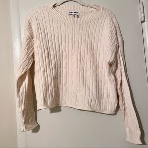 DKNY Cable Crewneck Sweater